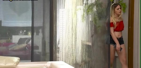 Triple penetration for insatiable whore who gets fucked in all holes